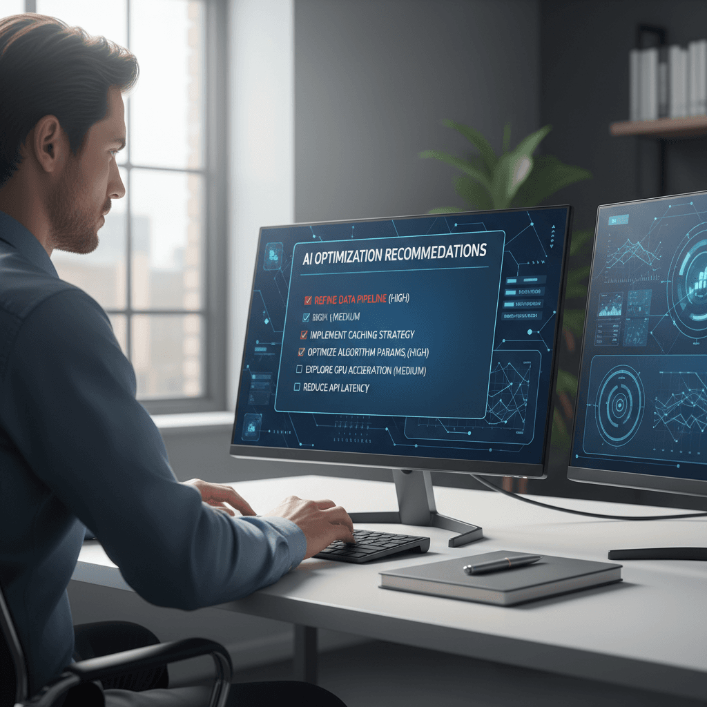 Automated optimization recommendations interface