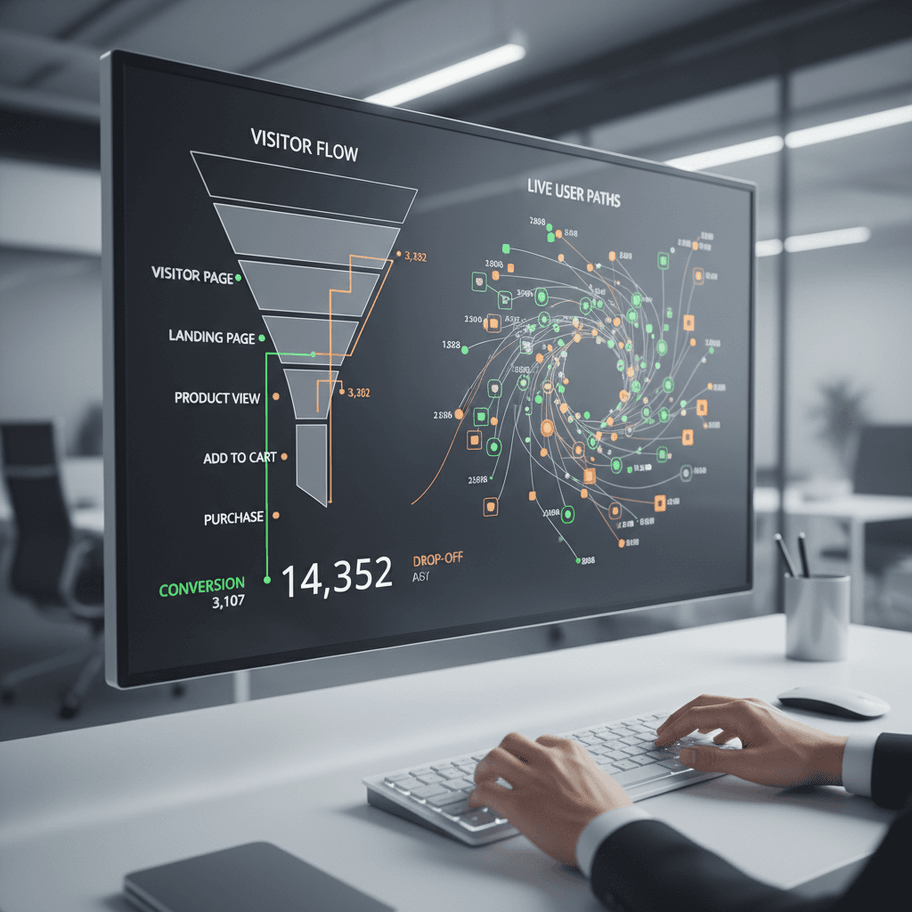 Real-time conversion monitoring dashboard