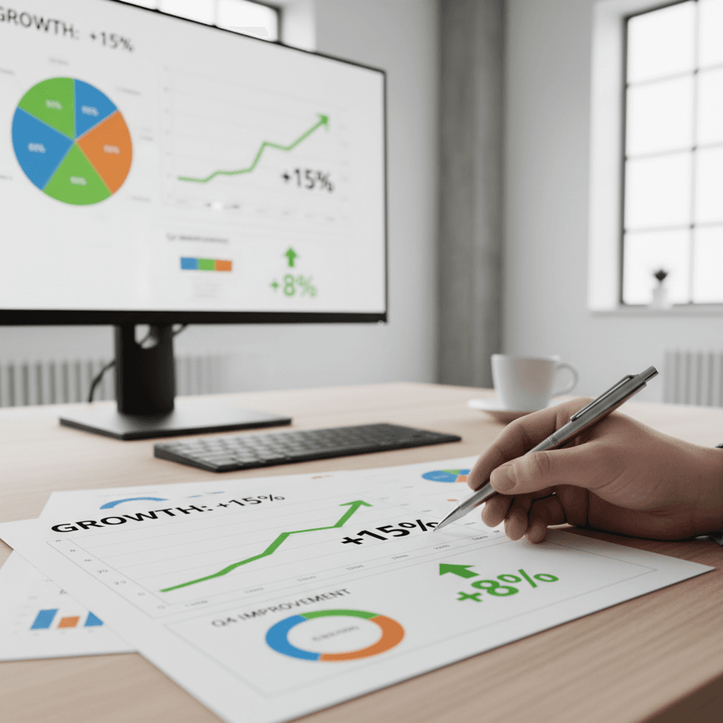 Performance reporting dashboard