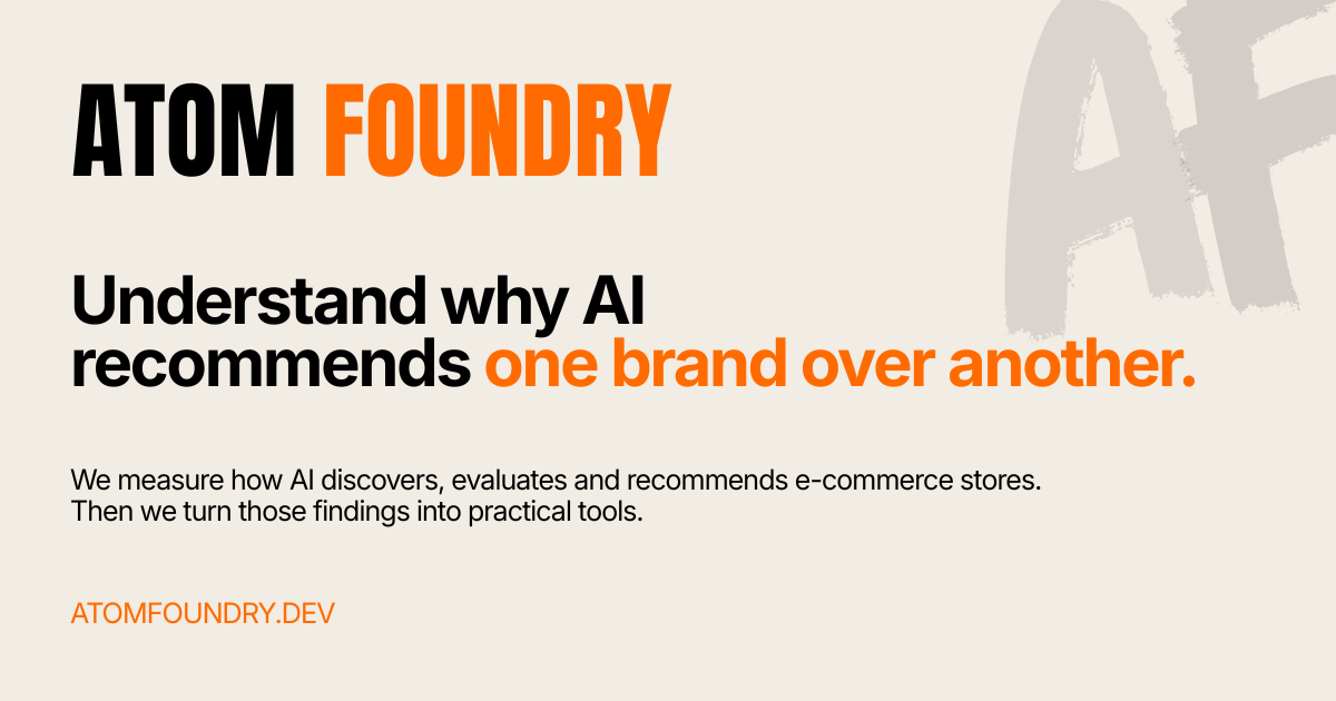 AI Commerce Score preview
